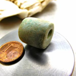 antiker Amazonit aus Mauretanien - 7,63g - Sammlerperle - 17,5x15,9mm - seltener Stein - Sahara Amazonit Perle Bild 4