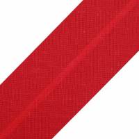 25m Schrägband Baumwolle 20mm rot Bild 1