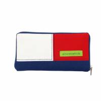 Geldbörse " Color " ein geräumiges Portemonnaie mit Reißverschluss, Geldbeutel, maritim, Portmonee Bild 2