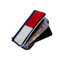 Geldbörse " Color " ein geräumiges Portemonnaie mit Reißverschluss, Geldbeutel, maritim, Portmonee Bild 3