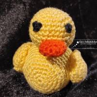 Ducky das Entlein häkel Ente Tier für Baby Bild 2