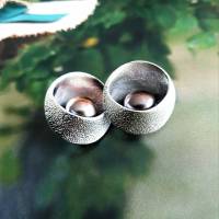 Ohrringe "Glückskeks-Perle" Bild 2