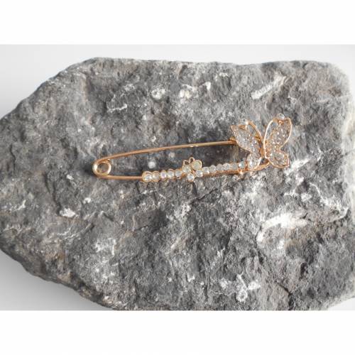 Schmetterling Schmucknadel Brosche Sicherheitsnadel