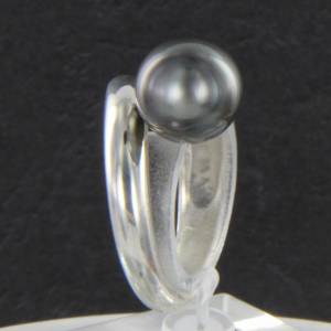 Tahiti Perlen Silber Ring Bild 2