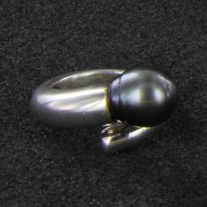 Tahiti Perlen Silber Ring Bild 4