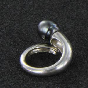 Tahiti Perlen Silber Ring Bild 6
