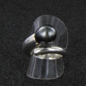 Tahiti Perlen Silber Ring Bild 7