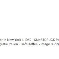 Espressobar in New York I. 1942 -  KUNSTDRUCK schwarz Weiß  Fotografie Italien Vintage Art Fineart Print Kunst Bild 6