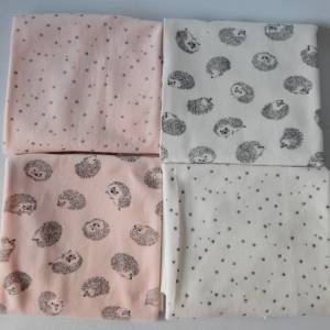 Wickelshirt, Pumphose und Mütze aus weichem Nicki-stoff für Baby-Puppen 40-43 cm, Set für Puppen in rosa oder weiß Bild 7