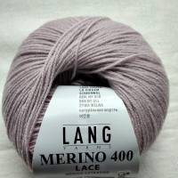 25g Lang Yarns Merino 400 Lace, Fb. 19, rosa, Lacegarn, Nadelstärke 2,5-3,5, Lauflänge 200m Bild 2