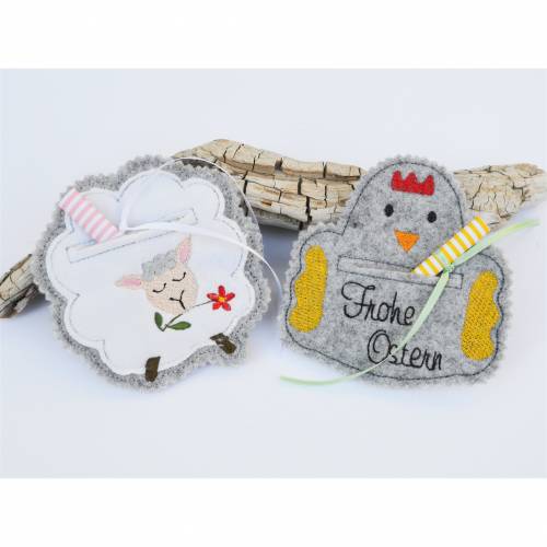 STickdatei Wunscherfüller Ostern Ostertiere