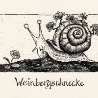 Postkarte WEINBERGSCHNECKE von Künstlerin Dagmar Lüke I lustige Tiermotive Bild 2