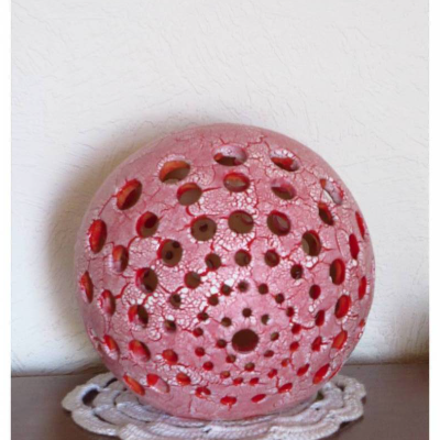 Keramikkugel Teelicht Wohnaccessoires