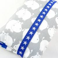 Windeltasche Wickeltasche für Baby unterwegs *Hippos* Bild 1