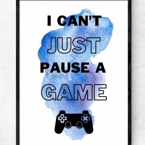 3 Poster für Gamer ob als Wandschmuck für Gaming Fans oder Geschenk. Bild 2