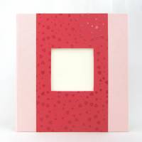 Fotoalbum, rosa rot, Herzen, 25 x 24,5 cm, 60 Seiten Bild 3