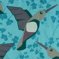 Sweat Swafing Hummingbirds Kolibris tolle Kombinationen möglich 50 cm x 152 cm Bild 4