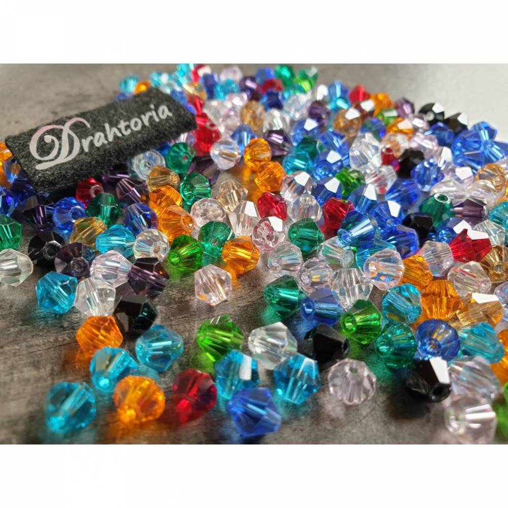 1 kaufen 1 gratis Kristall Rondelle Perlen 10 verschieden Farben 