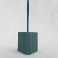 Dekoration Minibuch, petrol blau, Mini-Notizbuch, handgefertigt Bild 5