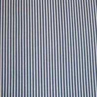 10,50 EUR/m Stoff Baumwolle - Raya marine, Streifen dunkelblau-weiß 2mm Bild 3