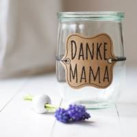 Stickdateien "Danke Mama" und "Danke Mami" - ideal für Muttertag Bild 2