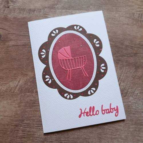 Geburtskarte "Hello Baby"