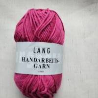 50g Lang Yarns Handarbeitsgarn, Topflappenwolle, Fb 685, pink, Baumwolle, LL 84m Bild 1