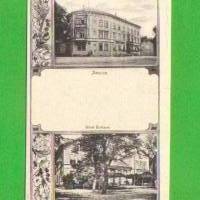 Ansichtskarte Ilmenau Hotel Tanne - Hotel Kurhaus - Grossbreitenbacher Eisenbahn Postkarte No. 6 Bild 1