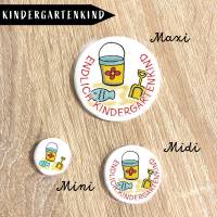 Kindergartenkind Button oder Clip *Individualisierbar Bild 1