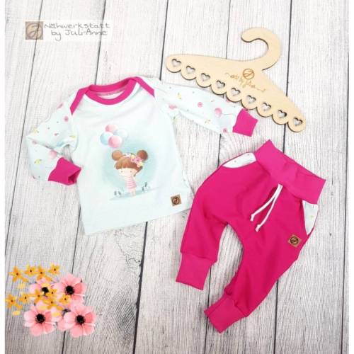 Set : Shirt & Hose Ballonmädchen
