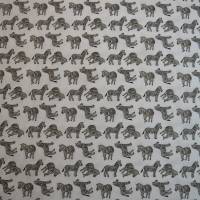 11,80 EUR/m Stoff Baumwolle Zebra Zebras auf weiß Bild 2