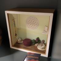 Miniatur Yoga Kissen für Puppenhaus, Diorama, Roombox | einzigartig Bild 4