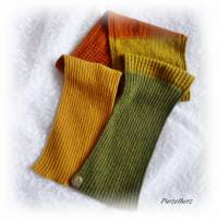 Handgestrickter Schal aus Baumwolle,Wolle,Alpaka - Geschenk,flauschig,weich,warm,modern Bild 8