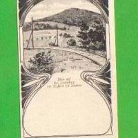 Ansichtskarte Blick auf den Lindenberg - Ilmenau  Grossbreitenbacher Eisenbahn Postkarte No. 2 Bild 1