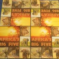 Afrika wilde Tiere  /  4 Servietten / Motivservietten  Afrika Motive A 120 Bild 2