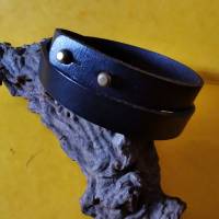 Wickelarmband, braun, Vollleder (RLA55) Bild 1