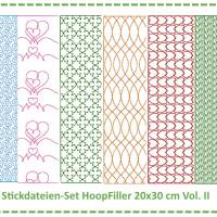 Stickdateien Set HoopFiller 20x30 Vol. II Bild 1