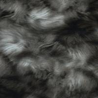 dunkelbrauner Baumwollstoff mit Felldruck Pelz 50 x 150 cm Hosenstoff Taschen Bild 3