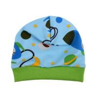 Baby Frühchen Jungen Set Pumphose-Mütze-Tuch "Astronaut" ab Gr. 38-40 Geschenk Geburt Bild 4