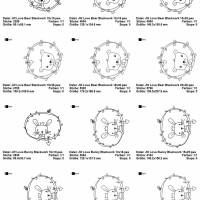 Digitale Stickdatei Janeas World Love Animal Blackwork für den 10x10 - 20x30 cm (4x4 - 8x12") Stickrahmen Bild 2