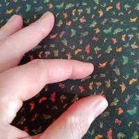 Stoff mit Miniatur Muster Schmetterlinge | Puppenhaus passend für 1/6 und 1:12 Bild 2