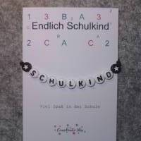 Schulkind Armband / Buchstaben /  ABC-Schütze / Schulanfänger / Schultüte Bild 4