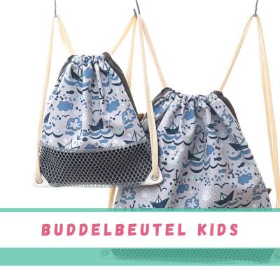 Kleiner Sandkasten Rucksack für Kids ~ Buddelbeutel ~ Kindergartentasche, Turnbeutel