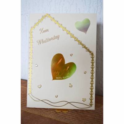 Grußkarte zum Muttertag - handgemalt – Design  Ulrike Kröll