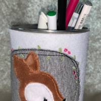 Digitale Stickdatei Janeas World Love Deer Doodle für den 10x10 - 20x30 cm (4x4 - 8x12") Stickrahmen Bild 4