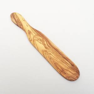 Crepeswender Länge 29 cm, Pfannkuchenwender, Streichpalette, Teigmesser, handgefertigt aus Olivenholz Bild 1