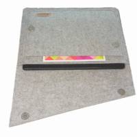 Tablet Hülle Filz Hülle Tasche für das Tablet Merino Wollfilz Kork bis max 12,9" herstellbar, Maßanfertigung Bild 9