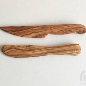 Buttermesser/ Streichmesser, wählbar, Holzmesser, aus Olivenholz in Handarbeit Bild 1