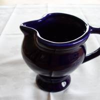 Vintage Vase Blaue Kanne aus Keramik aus den 70er Jahren Bild 1