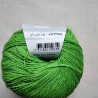 50g Lang Yarns Baby Cotton, Fb116, grün, apfelgrün, Baumwolle, biologischer Anbau, LL 180m Bild 2